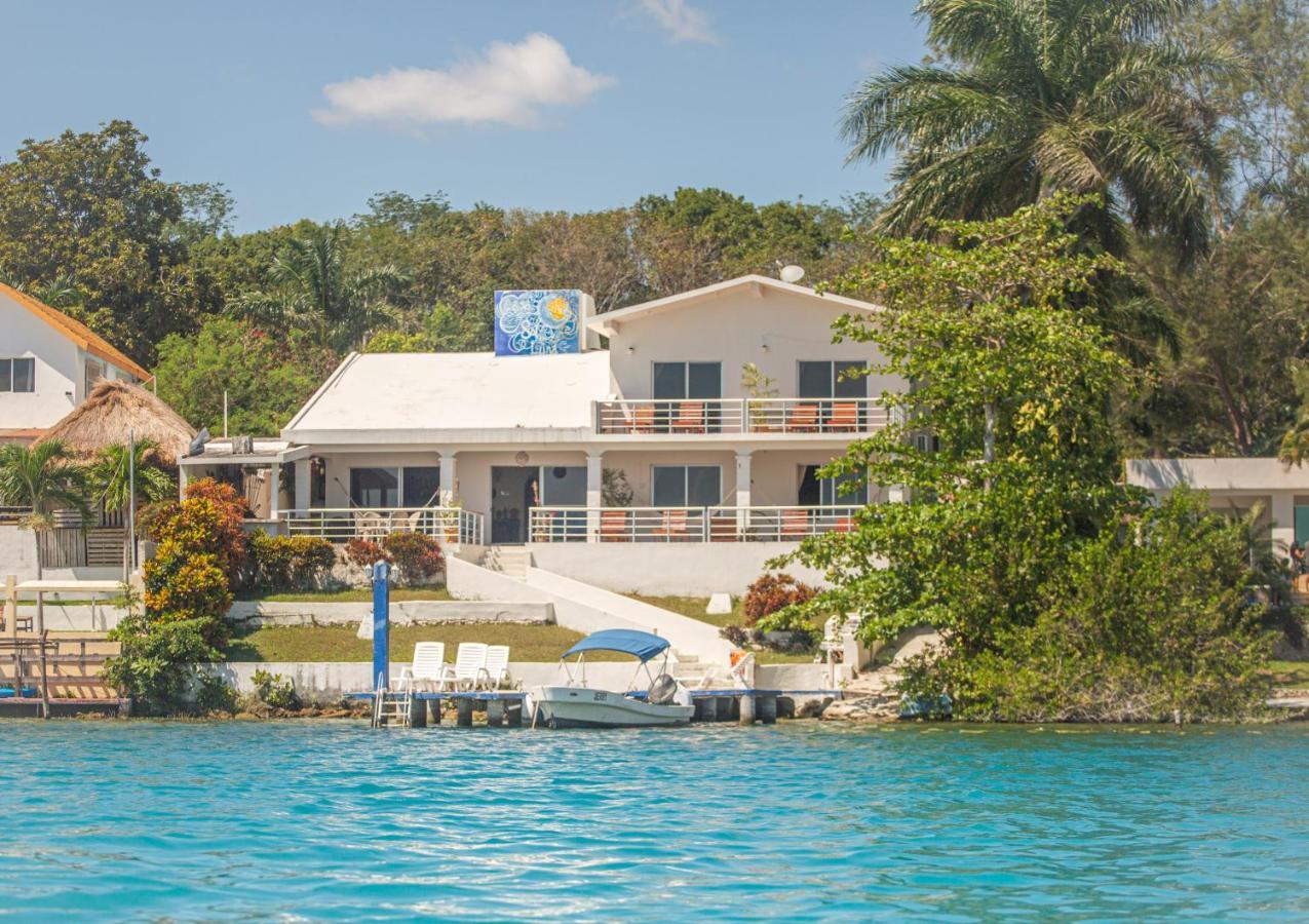 Casa Sol Y Luna Bacalar Bed & Breakfast Eksteriør bilde