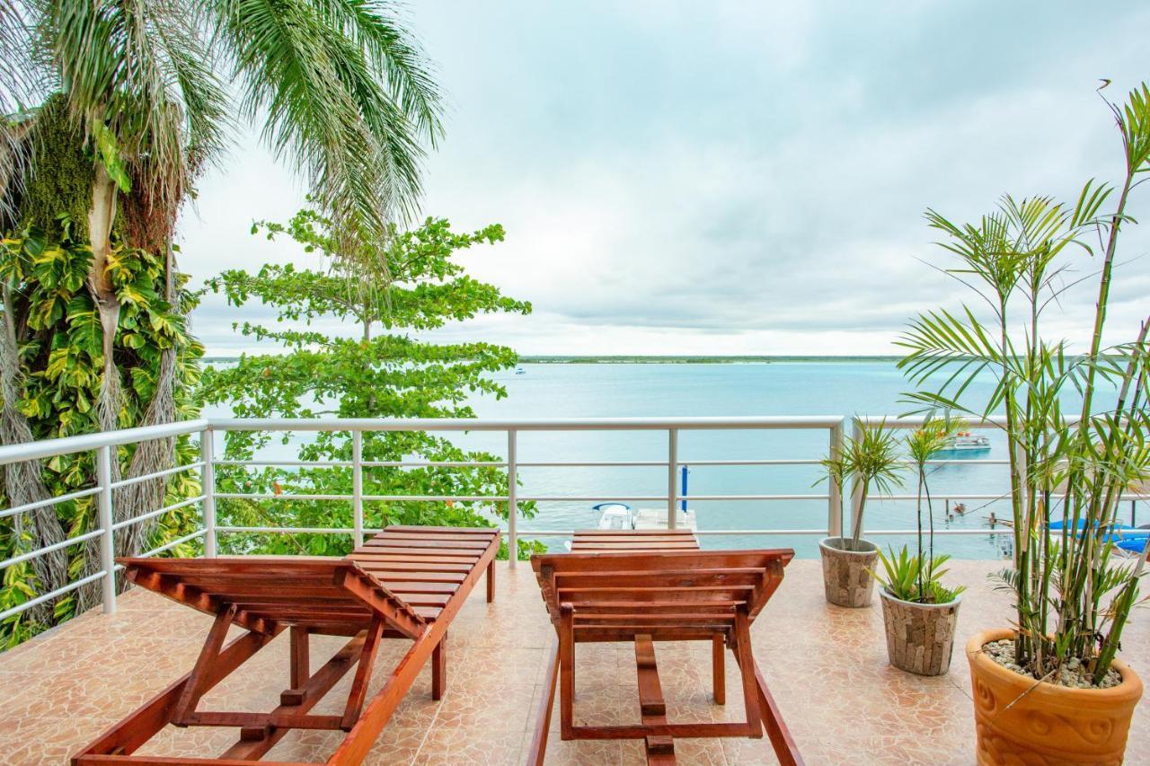Casa Sol Y Luna Bacalar Bed & Breakfast Eksteriør bilde